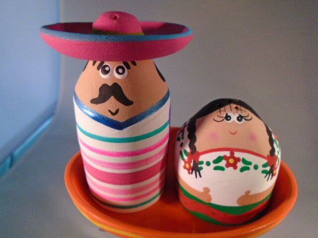mexican salt pepper shakers
