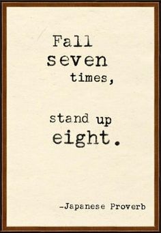 giving up too easily