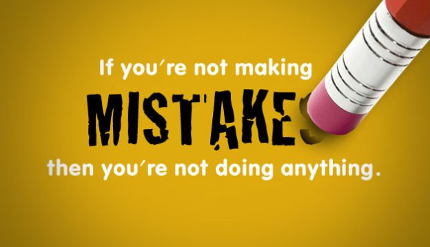 admit your mistakes junior graphic designer