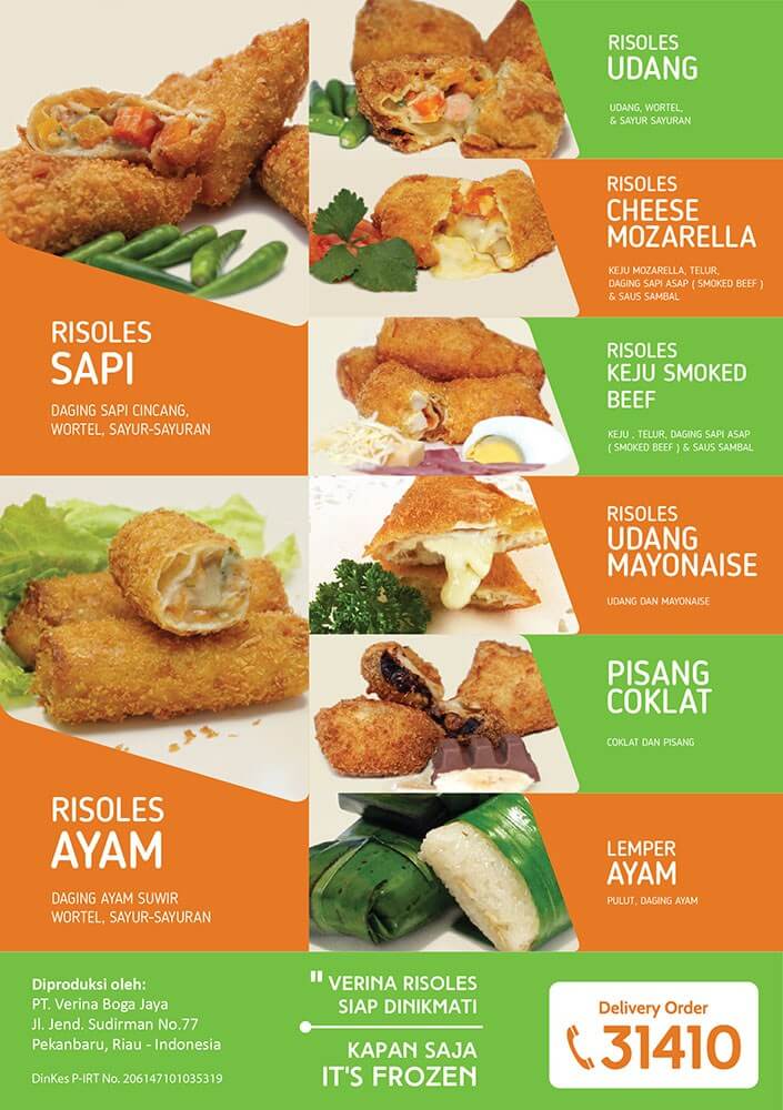 Contoh Brosur Makanan Indonesia - Cable Tos