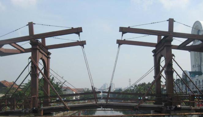 tempat wisata di jakarta jembatan kota intan