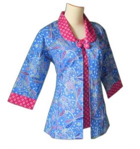 desain baju batik blus remaja