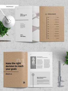 12 Contoh Desain Cover Proposal Paling Menarik & Meyakinkan - Uprint.id