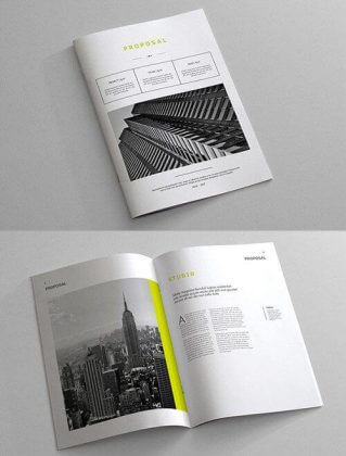 12 Contoh Desain Cover Proposal Paling Menarik & Meyakinkan  Uprint.id