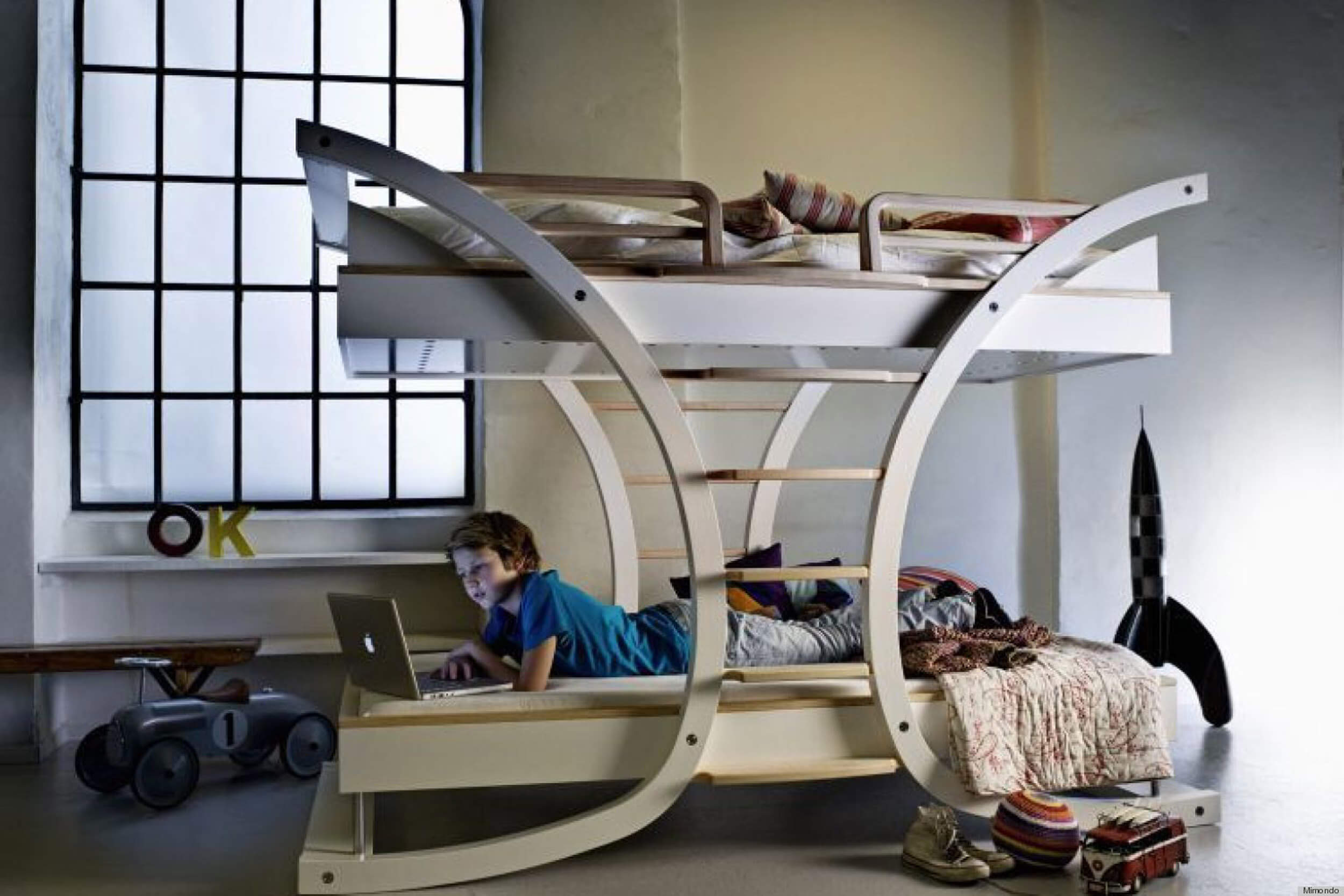 Bedroom-cool-and-hi-tech-bunk-bed-design-for-boys-room-hi-tech-of-cool ...