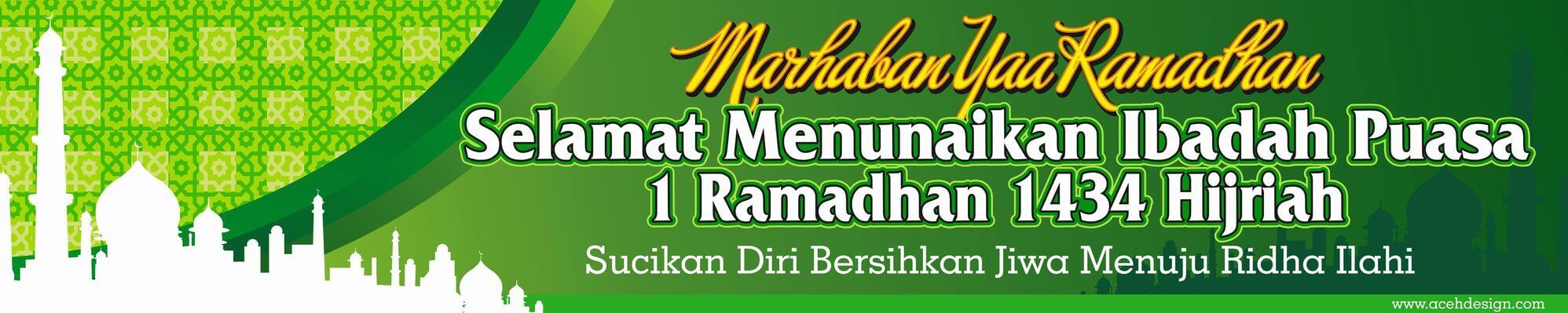 Spanduk Ramadhan Kian Ramai Diperlihatkan Uprintid