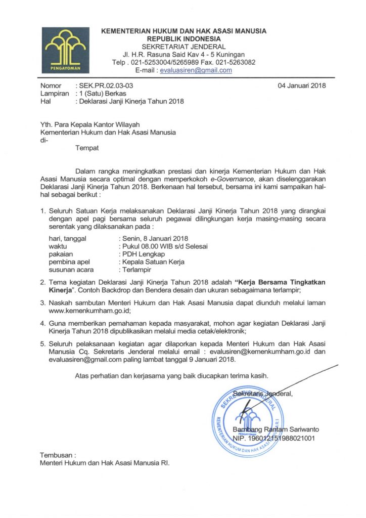 Surat Perjanjian Kerjasama Mou