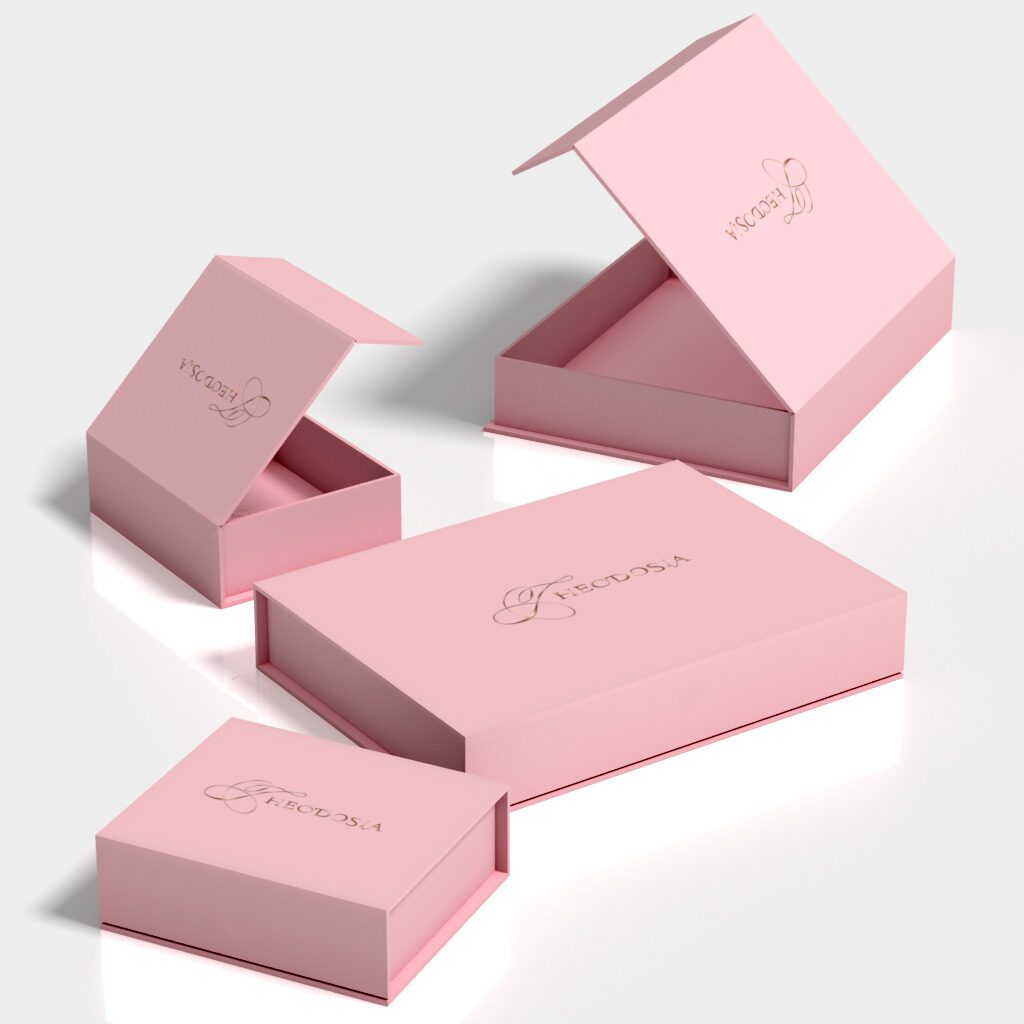 Desain Kotak Perhiasan Box Magnet