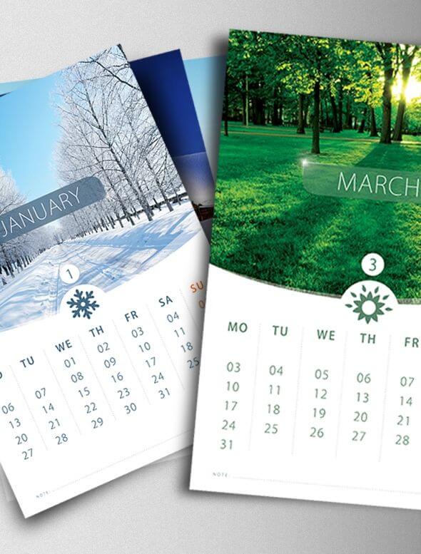 ukuran kalender