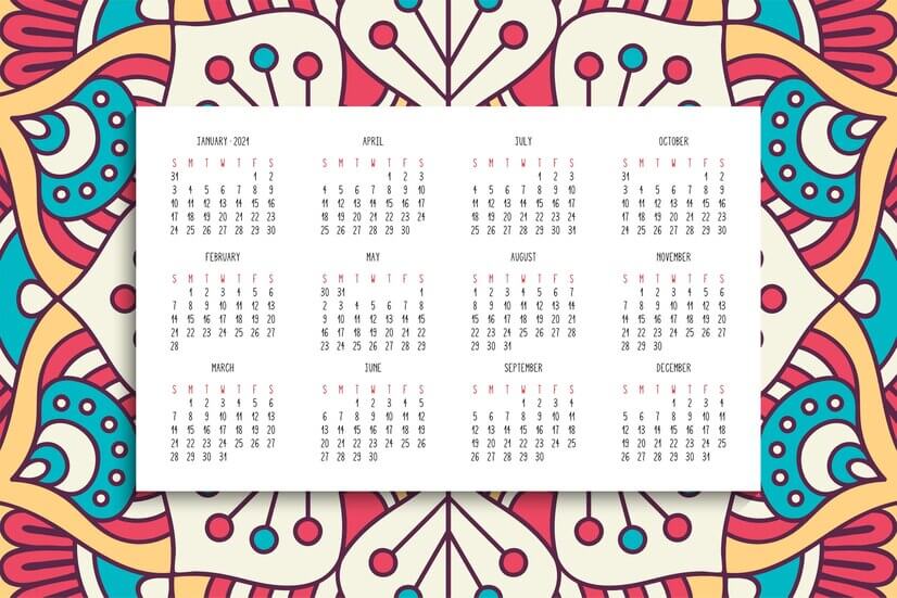 Kalender 2024 Jawa di Uprint: Dengan Sentuhan Budaya