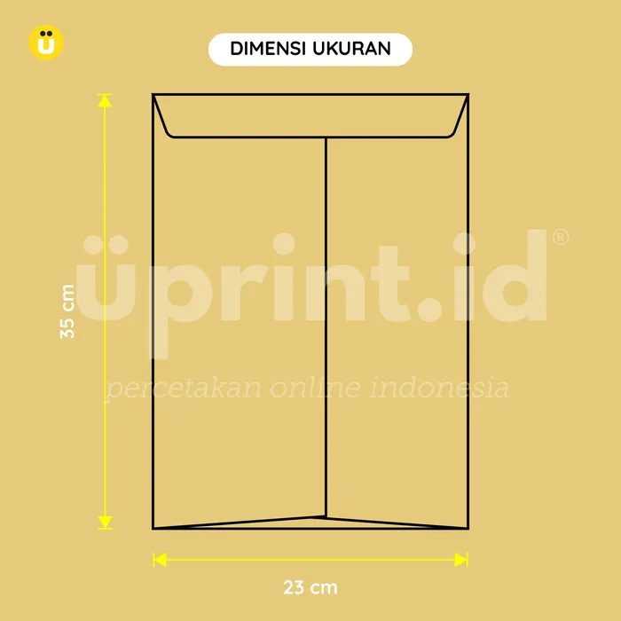 Amplop Lem Tengah - Foto 2