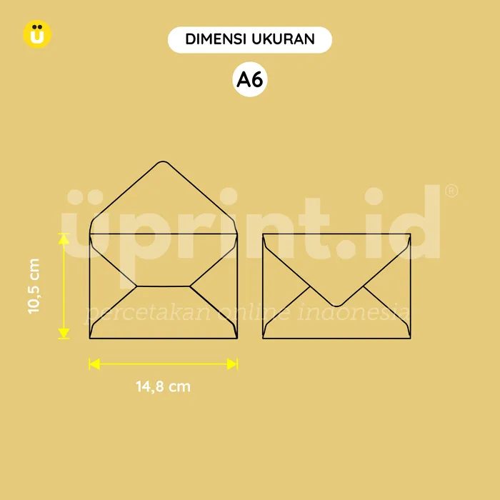 Amplop Triangle Flap - Foto 2