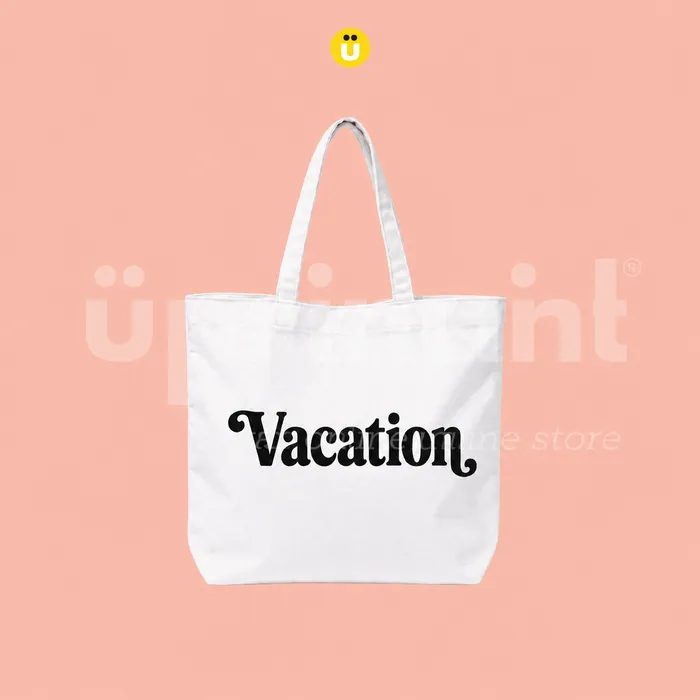 Tas Canvas Base Tas Putih - Foto 1