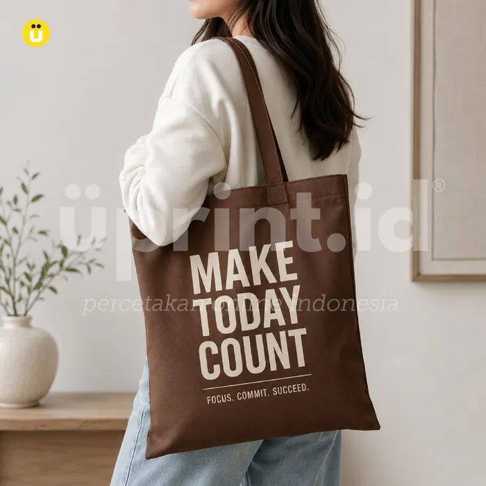 Tas Canvas Base Tas Berwarna - Foto 9