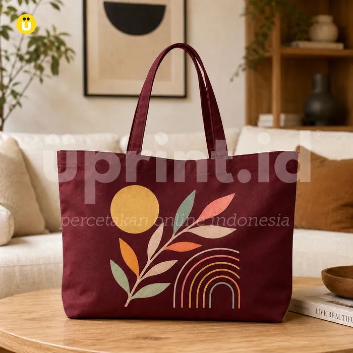 Tas Canvas Base Tas Berwarna - Foto 10
