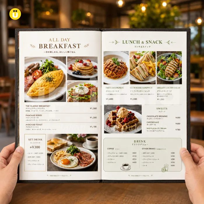 Buku Menu Hardcover - Foto 4