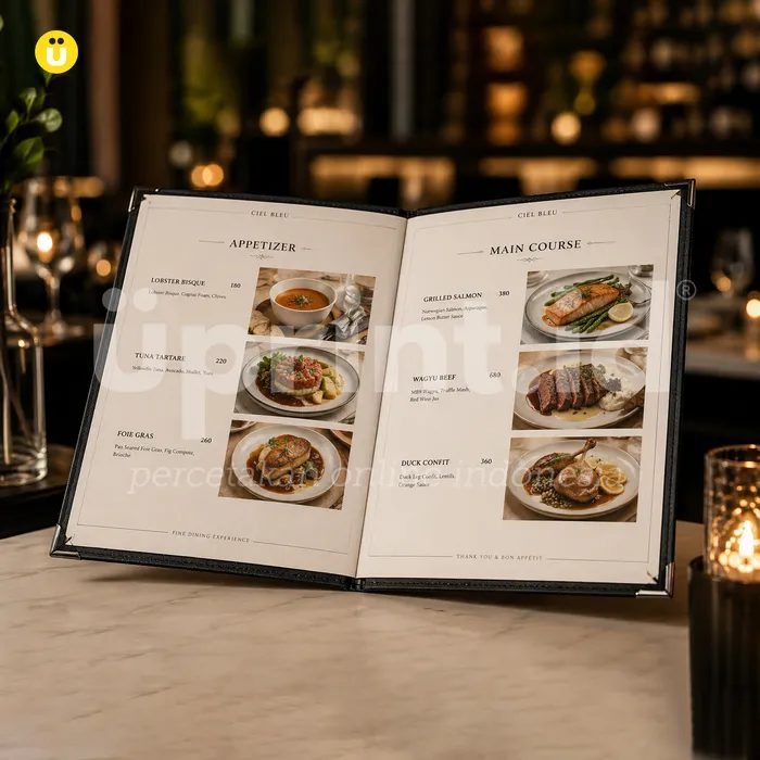 Buku Menu Hardcover - Foto 5