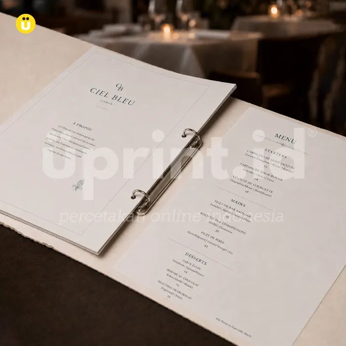 Buku Menu Hardcover - Foto 5