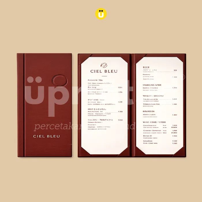Buku Menu Hard Cover - Foto 1