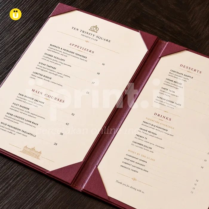 Buku Menu Hard Cover - Foto 5