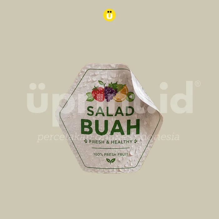 Stiker Vinyl Putih - Foto 1