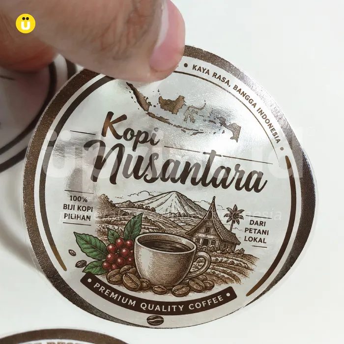 Stiker Vinyl Transparan - Foto 4