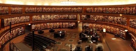 reading books