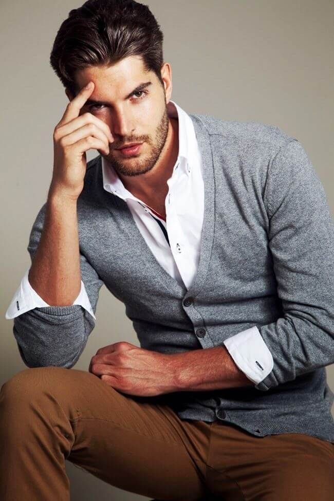 nick bateman showing confidence in work