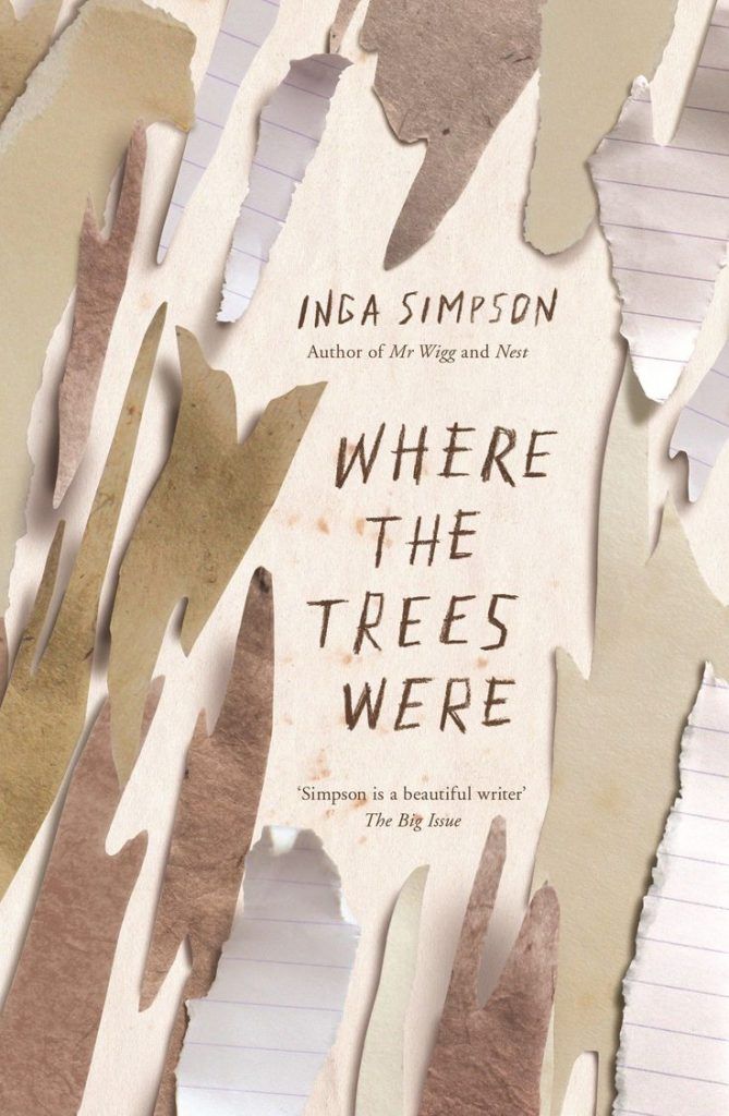 cover buku - where the trees were