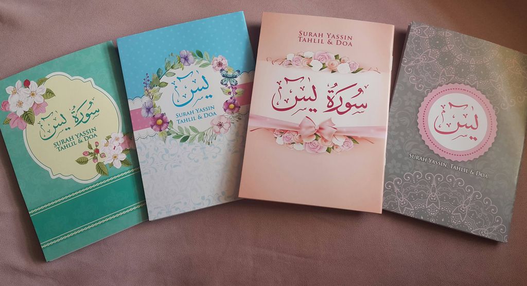 Desain Cover Buku Yasin yang Elegan dan Menarik