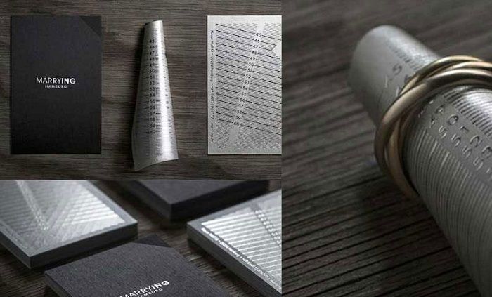 kartu nama unik untuk pembuat cincin