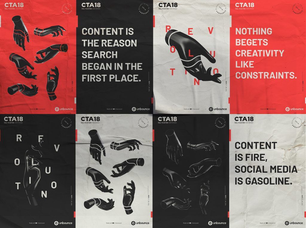 tren desain grafis tipografi tebal