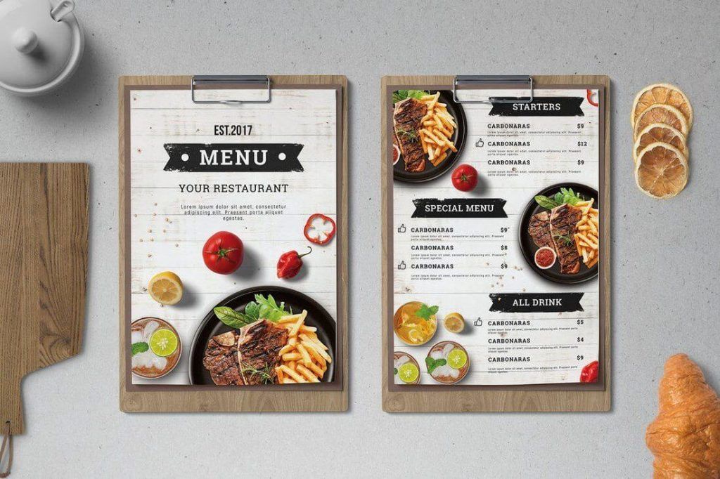 desain-buku-menu-monokrom