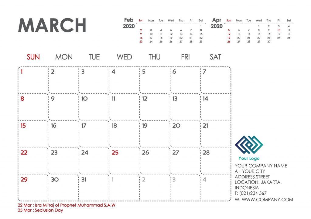 cetak kalender