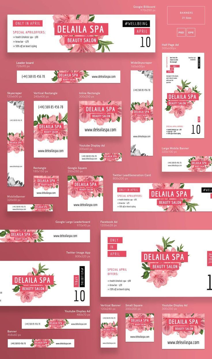 Ragam format iklan digital untuk Delaila Spa Beauty Salon