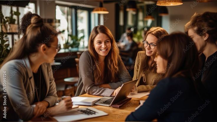 Tim Gen Z berdiskusi menyiapkan spesifikasi cetak poster budaya kolaborasi kantor