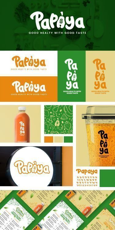 Desain branding dan kemasan untuk merek Papaya