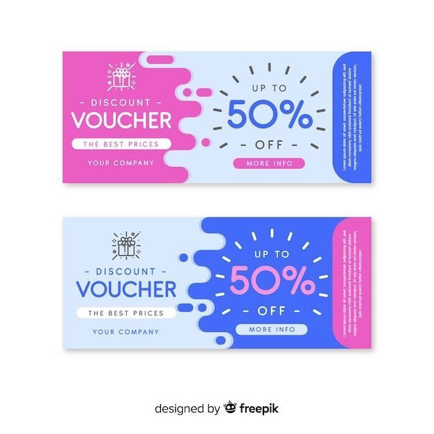 Banderol diskon 50% untuk voucher percetakan online