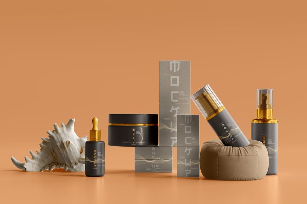 Kemasan produk perawatan modern dengan material box yang tampak rapi dan premium.