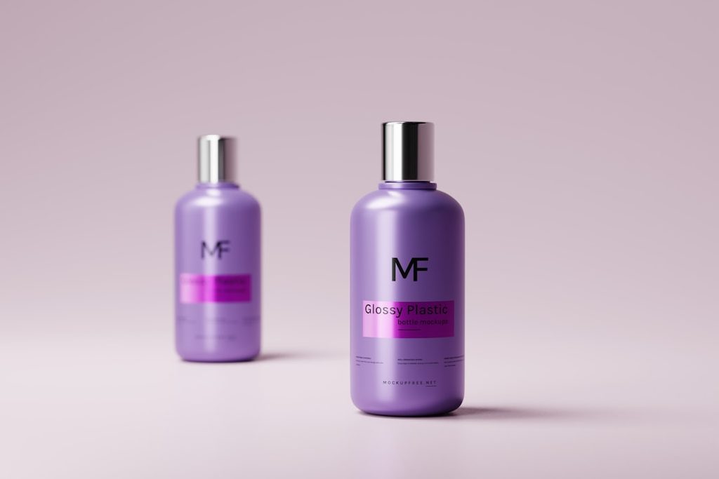 Dua objek dengan permukaan glossy dan warna tegas sebagai ilustrasi bagaimana finishing mengilap memperkuat kesan premium