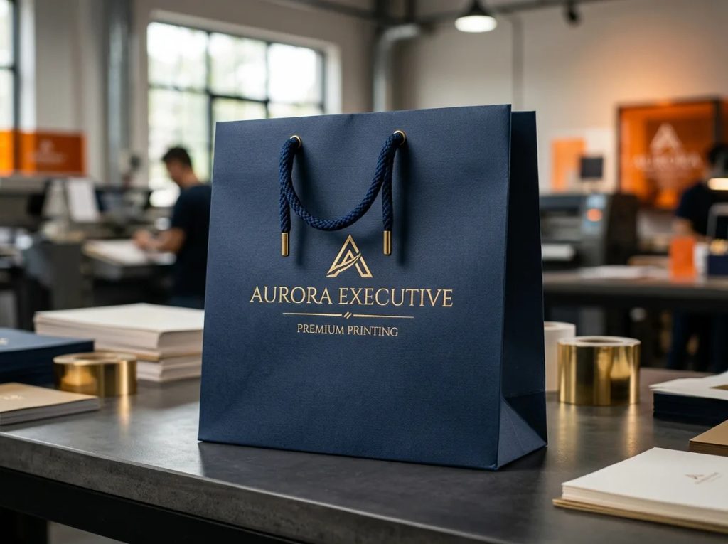 Contoh Desain Paper Bag &amp; Tas Promosi Eksekutif