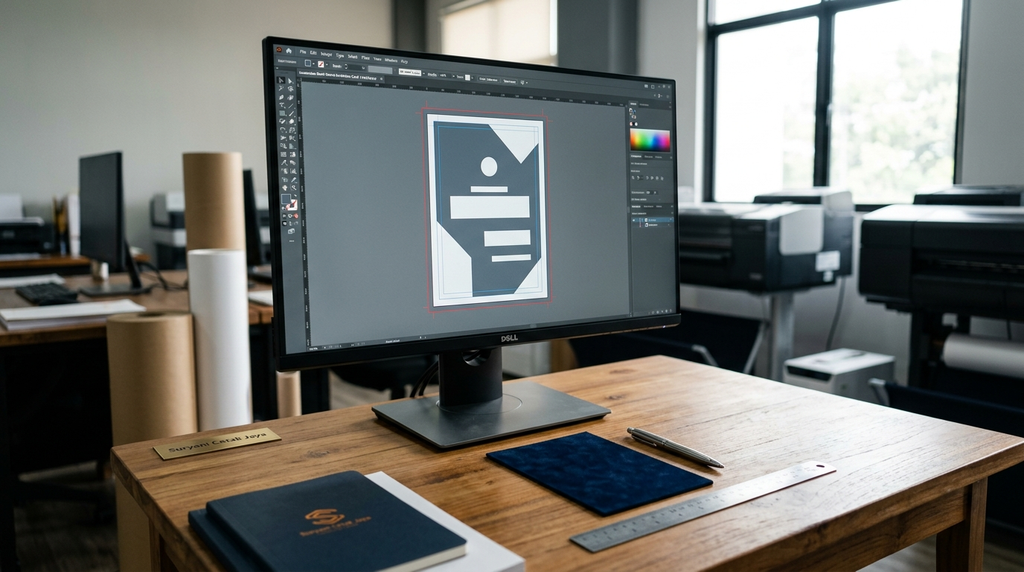 Spesifikasi teknis file desain beludru custom printing jakarta