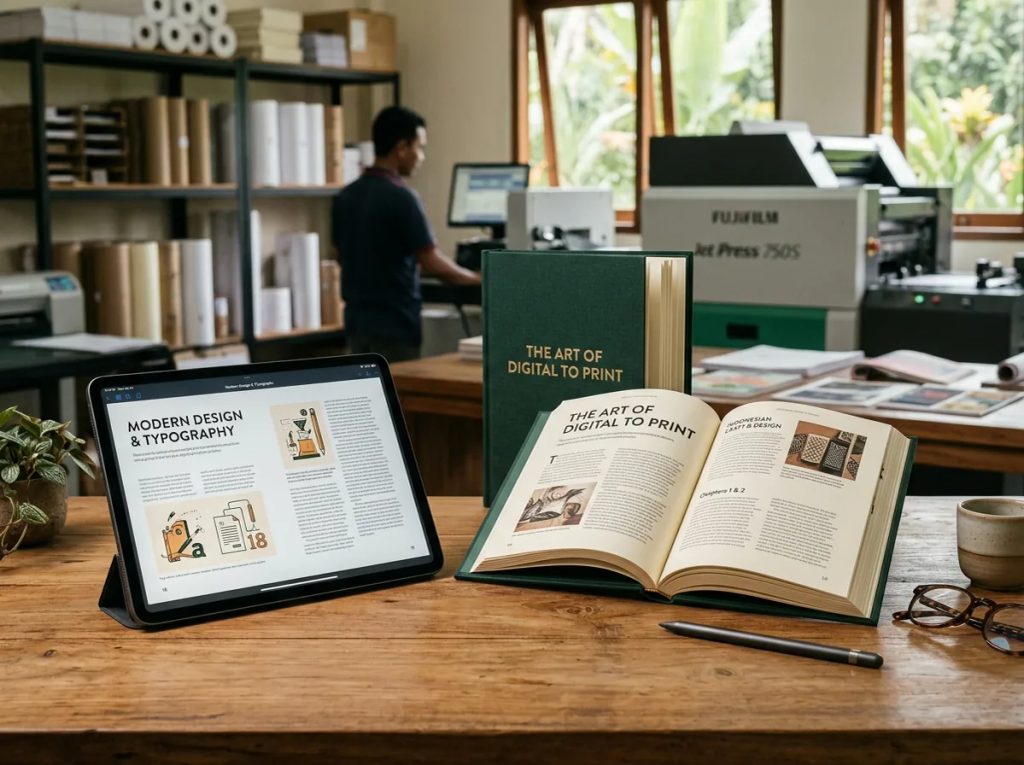 Cetak ebook online PDF menjadi buku fisik dengan kertas berkualitas dan jilid premium di Uprint.id