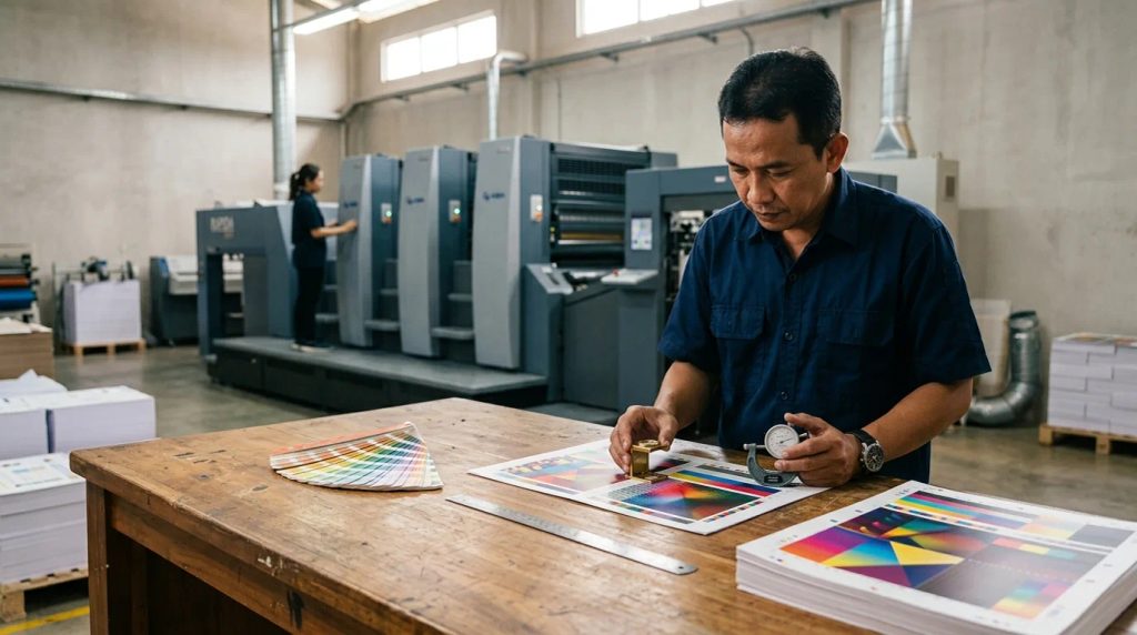 Ilustrasi biaya cetak offset surabaya