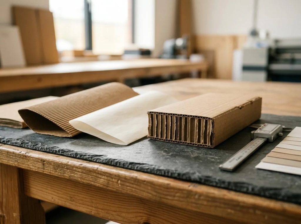 Bedah material kertas kraft, food grade, dan corrugated box untuk kemasan ramah lingkungan UKM