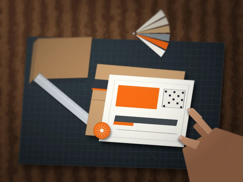 Inspeksi cetak thank you card & stiker promosi bertekstur tebal untuk strategi O2O di Uprint.id