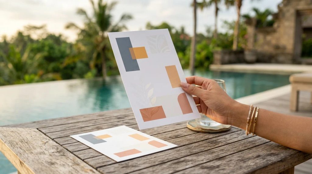 Pilihan material percetakan digital printing bali tahan cuaca tropis untuk hospitality