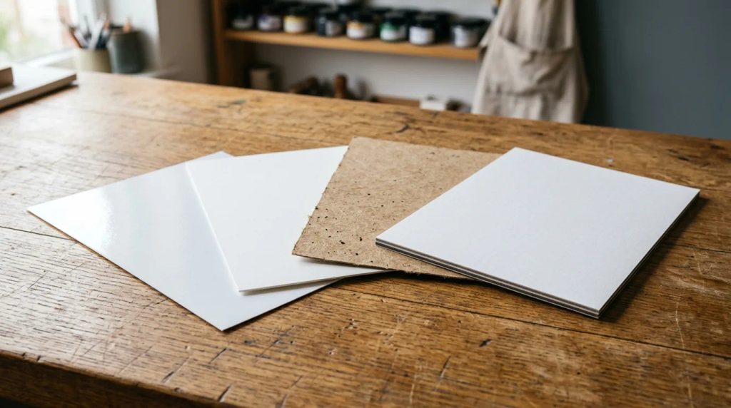 Perbandingan jenis kertas art paper ivory kraft dan duplex untuk cetak offset
