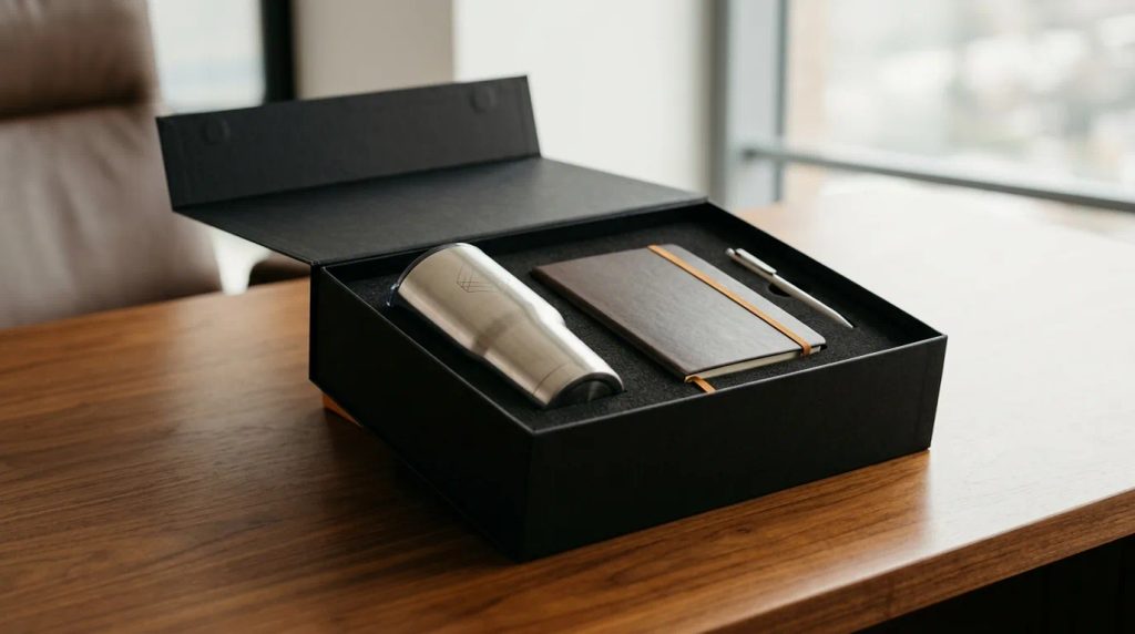 Paket corporate gift tumbler stainless steel custom premium