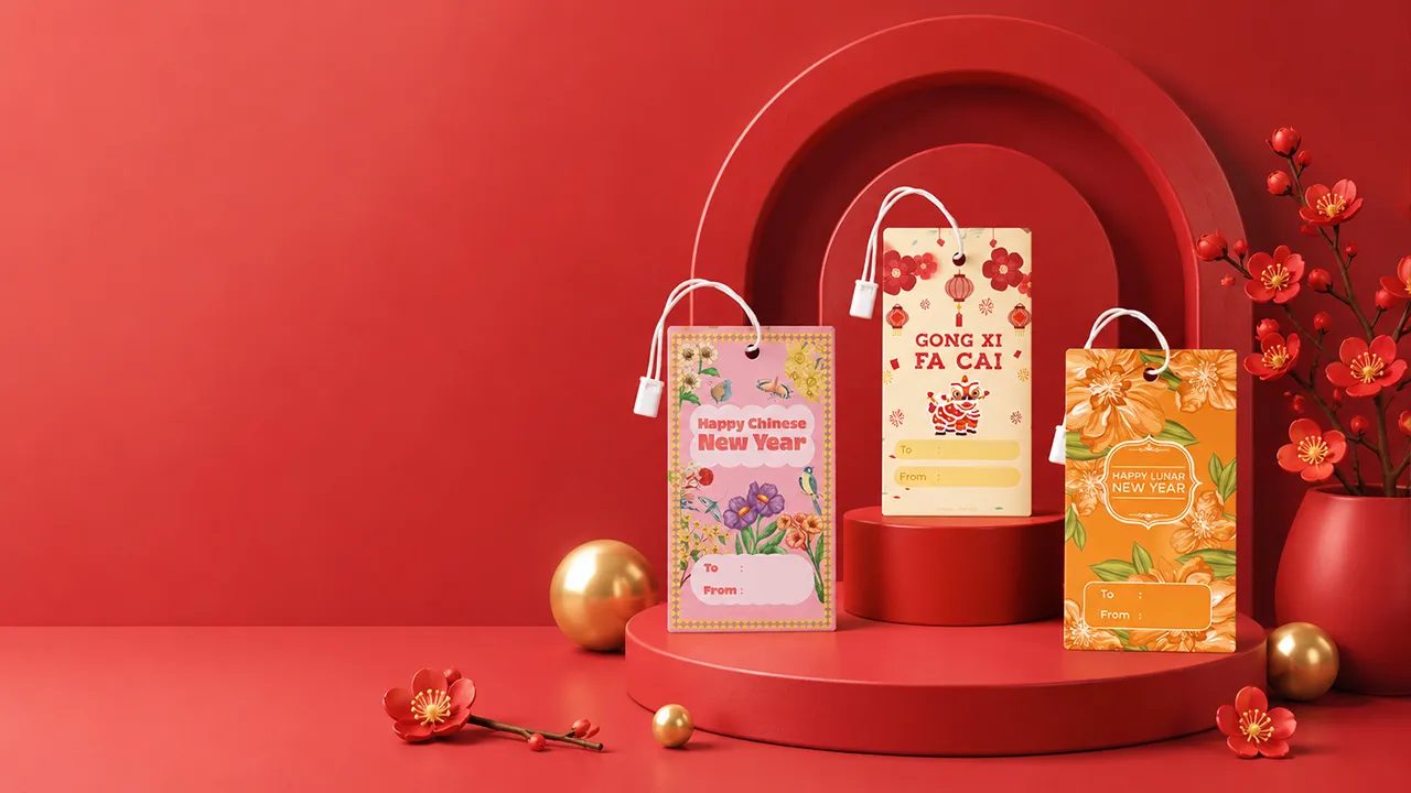 Gift Tag Imlek